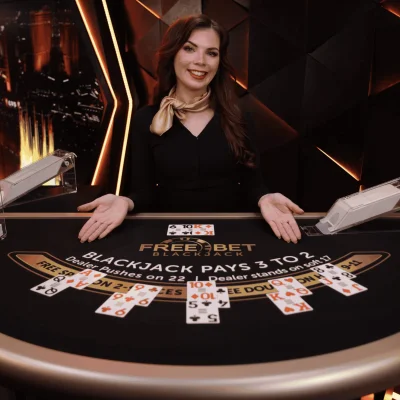 Live Blackjack Philippine casino game placecard